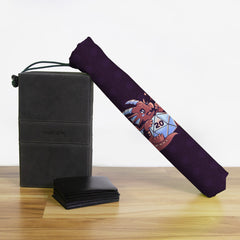 Red And Blue Dragons Playmat Bag