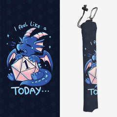 Sad Dice Dragon Playmat Bag