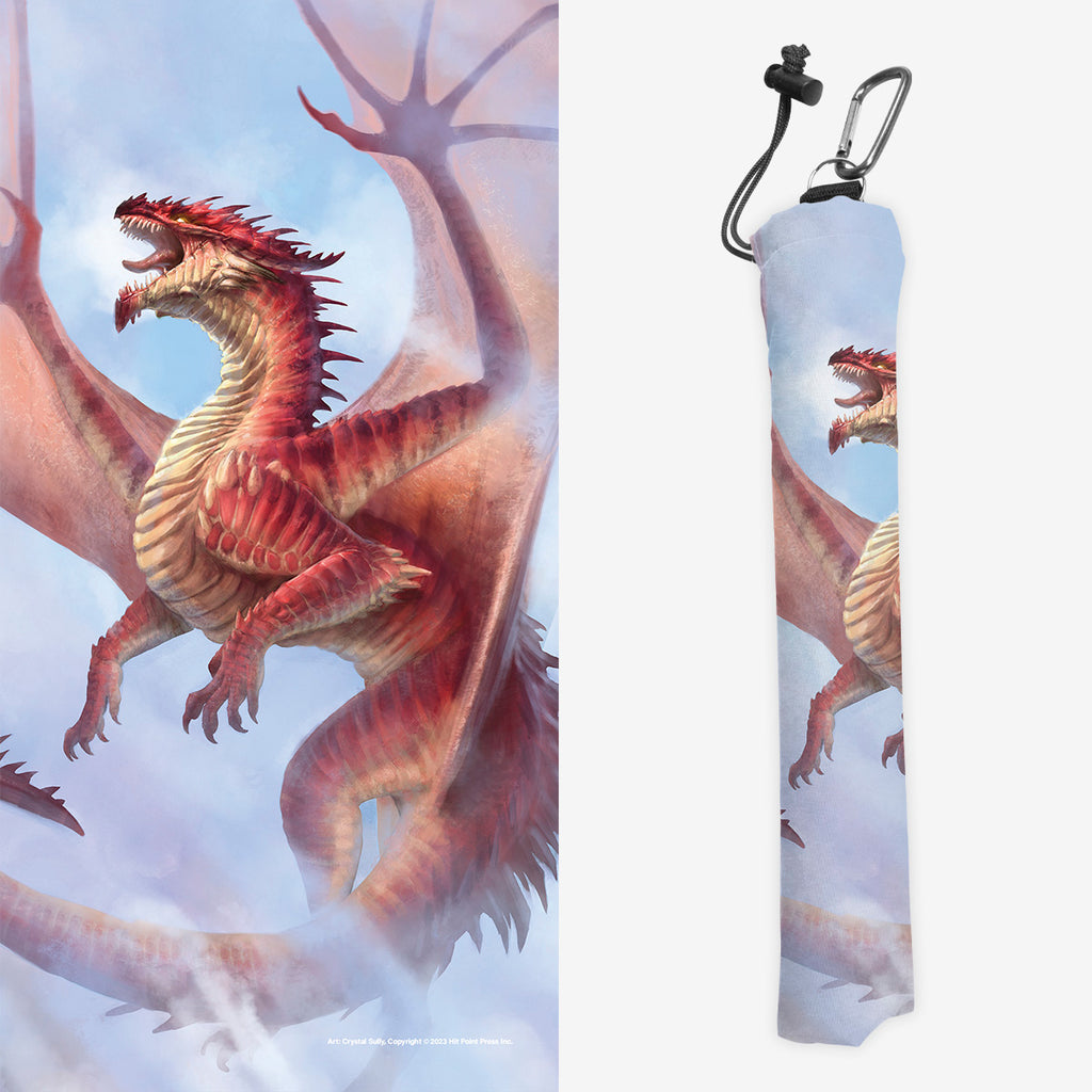 Adult Red Dragon Playmat Bag