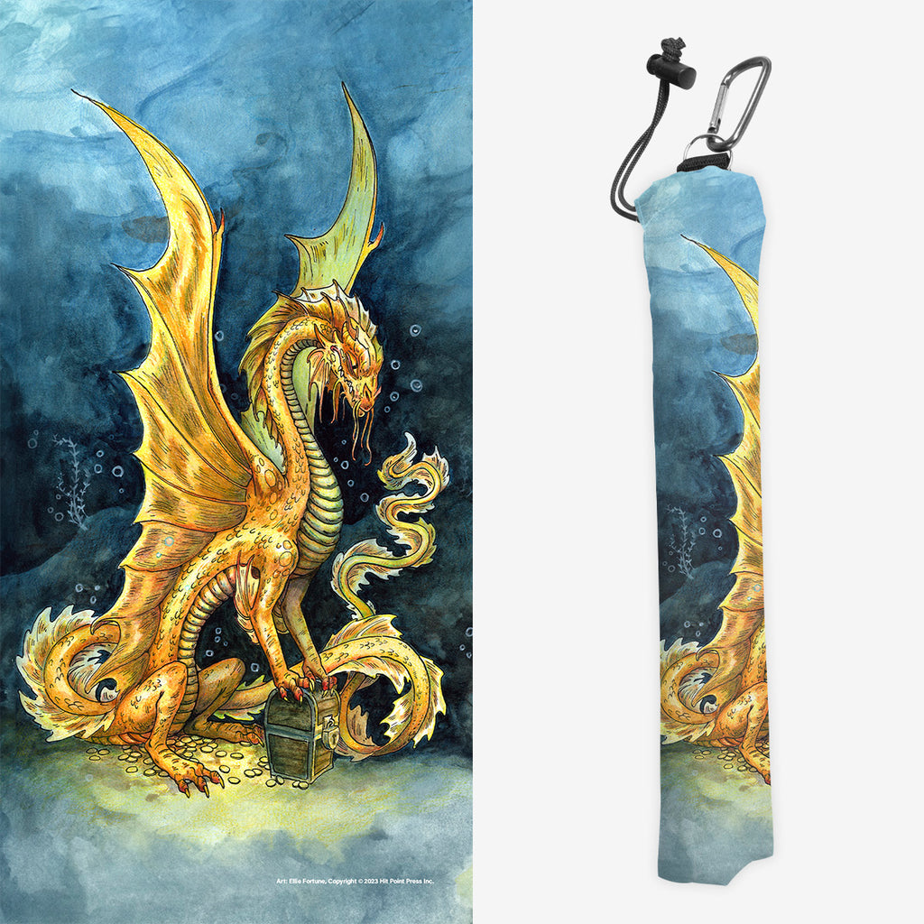 Young Gold Dragon Playmat Bag