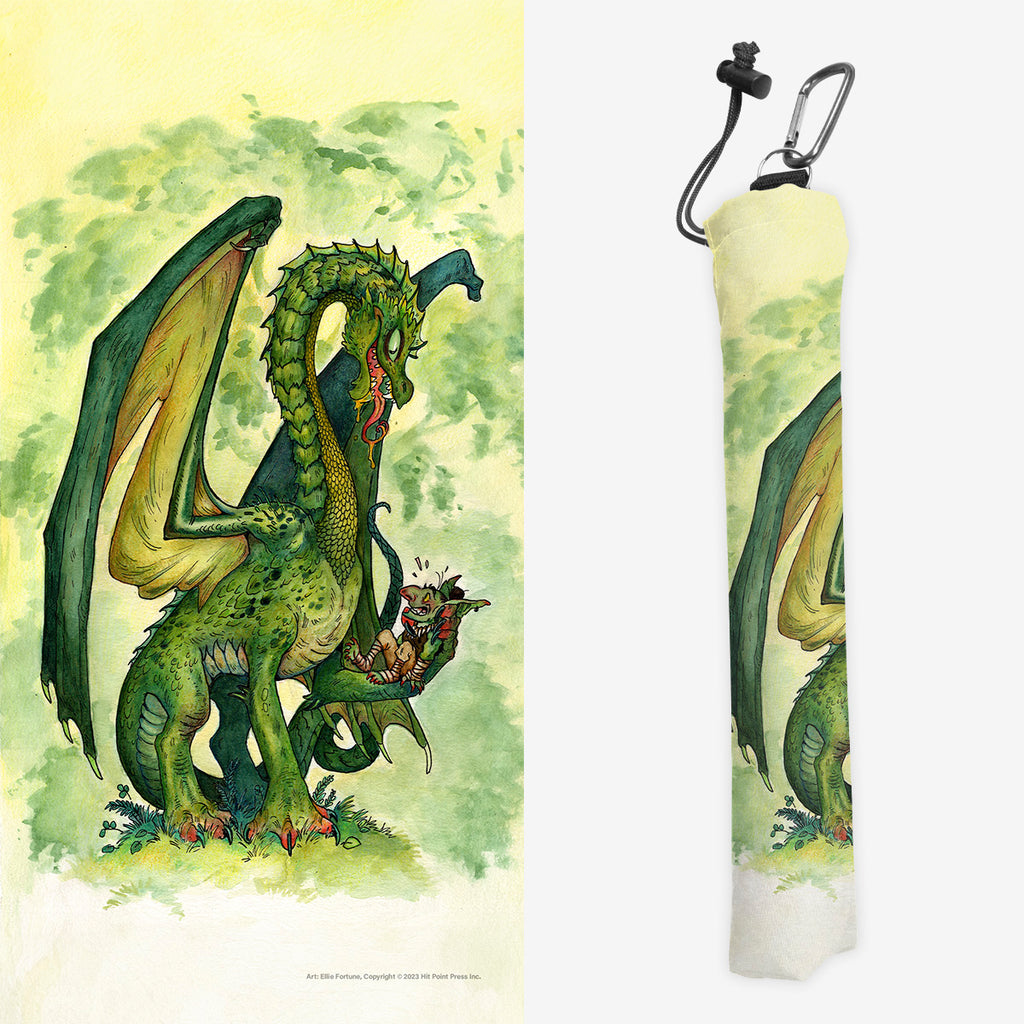 Young Green Dragon Playmat Bag