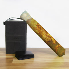 Gold Wyrmling Dragon Playmat Bag