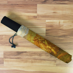 Gold Wyrmling Dragon Playmat Bag