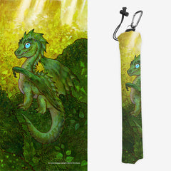 Green Wyrmling Dragon Playmat Bag