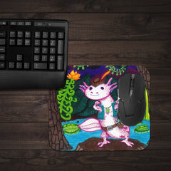 Axolotl Adventure Mousepad
