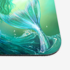Mermaid in the Waves Mousepad