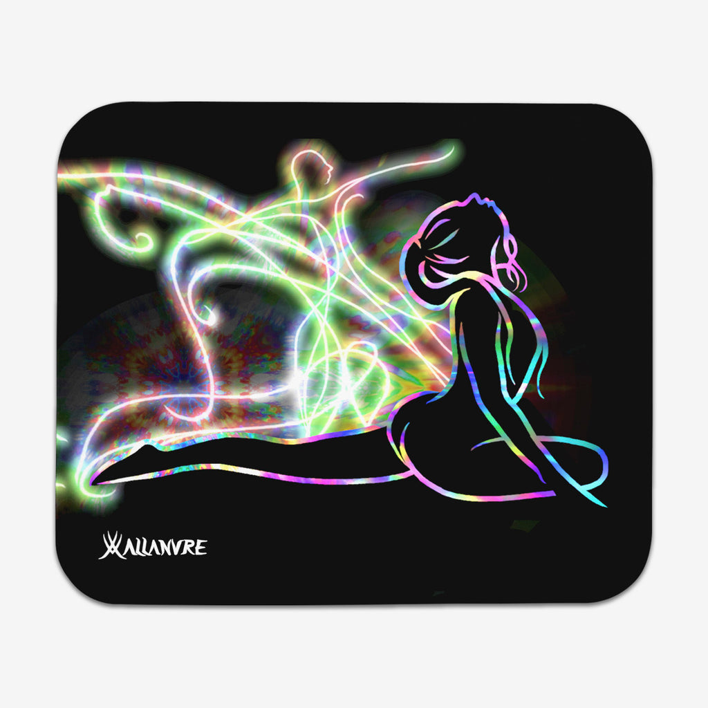 Rainbow Yoga Mousepad