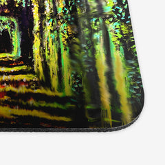 Yellow Maze Mousepad