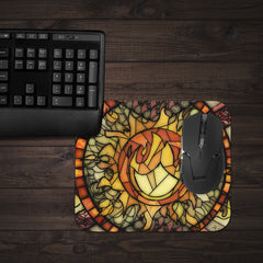 Fire Mage Mosaic Mousepad