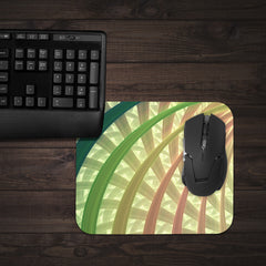 Green Archways Mousepad