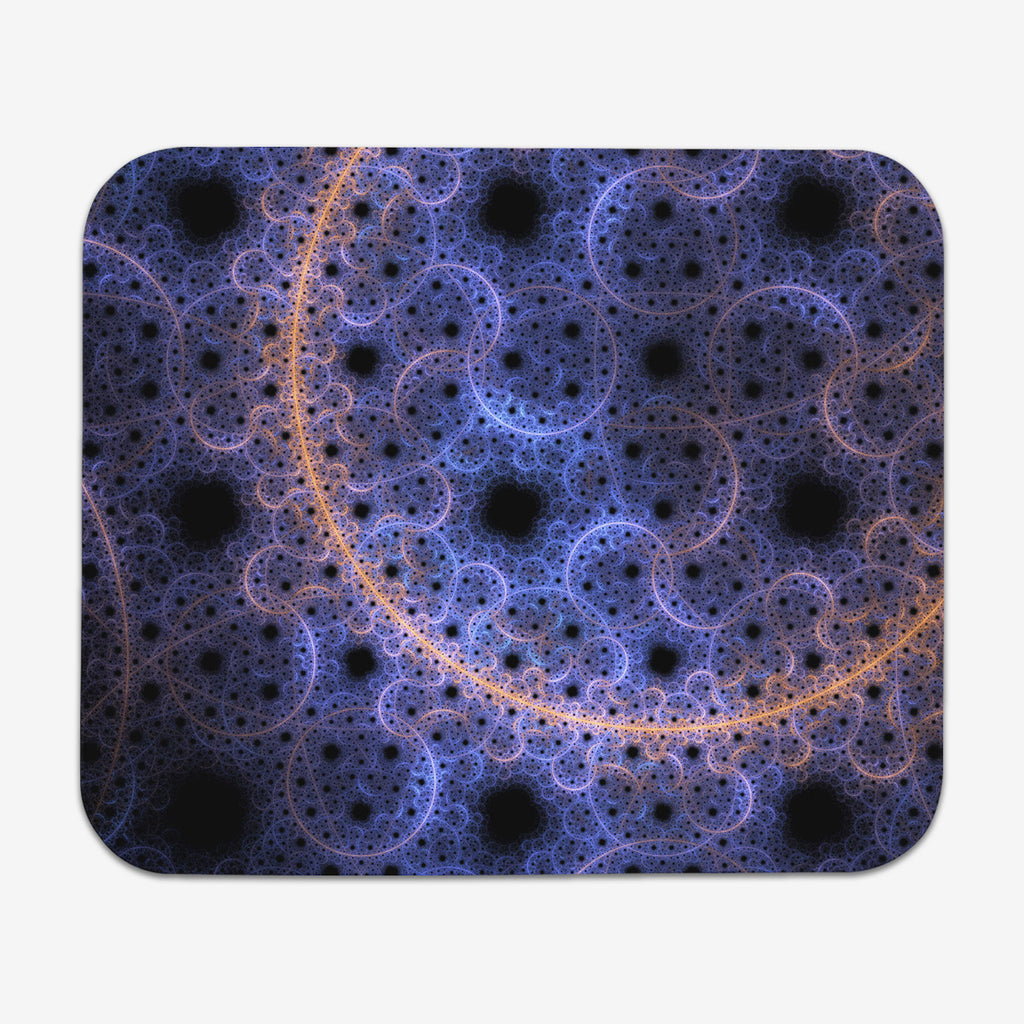 Purple Circles Mousepad