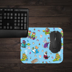 Alice in Wonderland Cats Mousepad