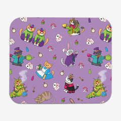 Alice in Wonderland Cats Mousepad