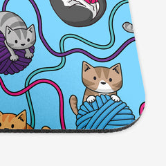 Cats And Yarn Mousepad