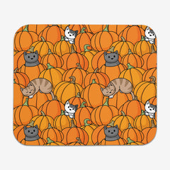 Halloween Pumpkin Cats Mousepad