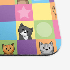 Pastel Cats Mousepad