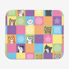 Pastel Cats Mousepad