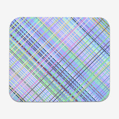 Purple Checkered Pattern Mousepad