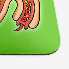 Long Dog Hot Dog Mousepad
