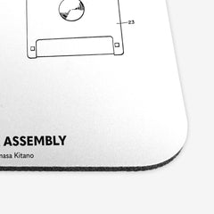 Floppy Disk Assembly Mousepad
