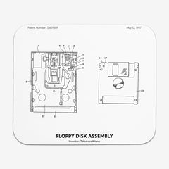 Floppy Disk Assembly Mousepad