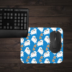 Fluffy Reindeer Mousepad