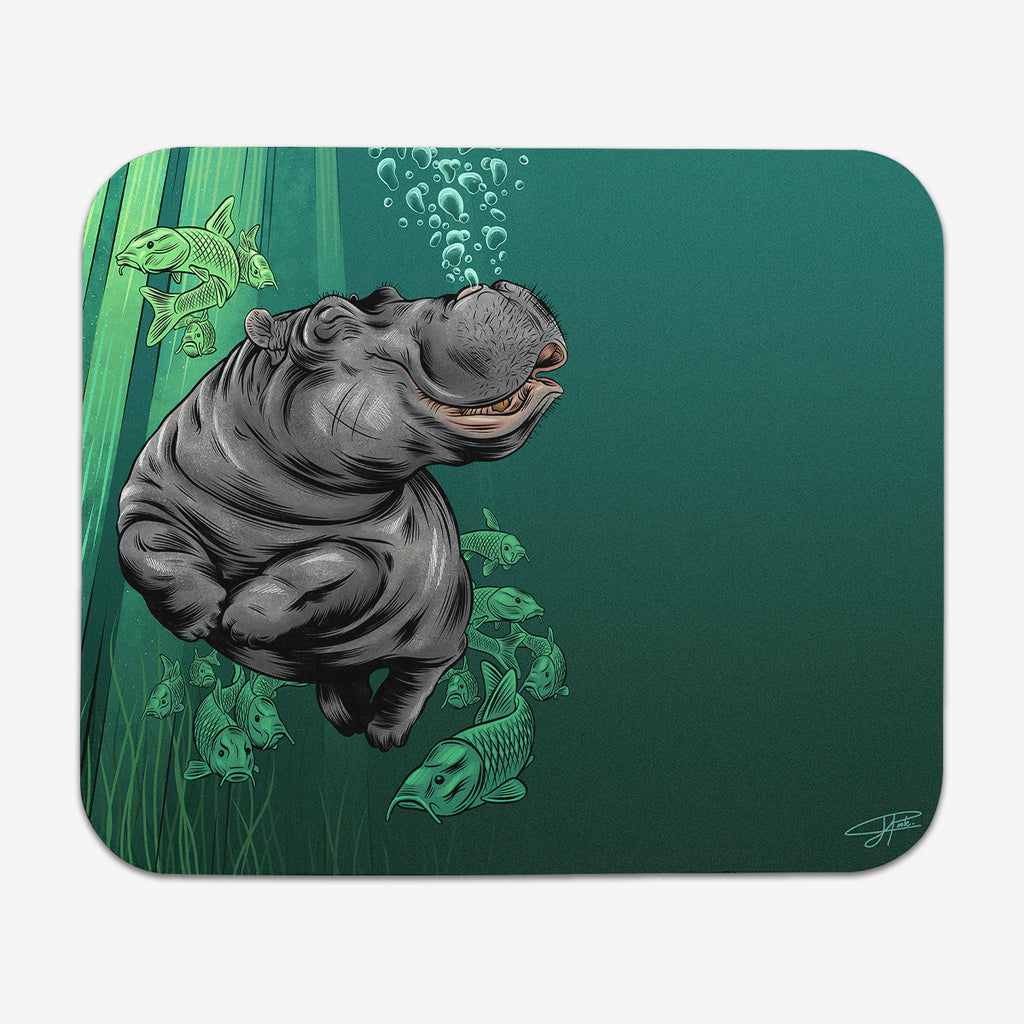 Happy Hippo Mousepad