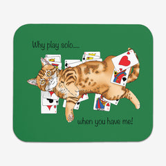 Solitaire Cat Mousepad
