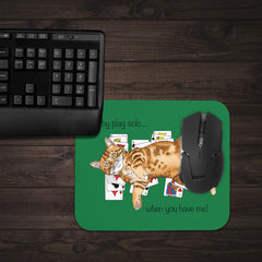 Solitaire Cat Mousepad