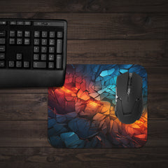 Fire Fracture Mousepad