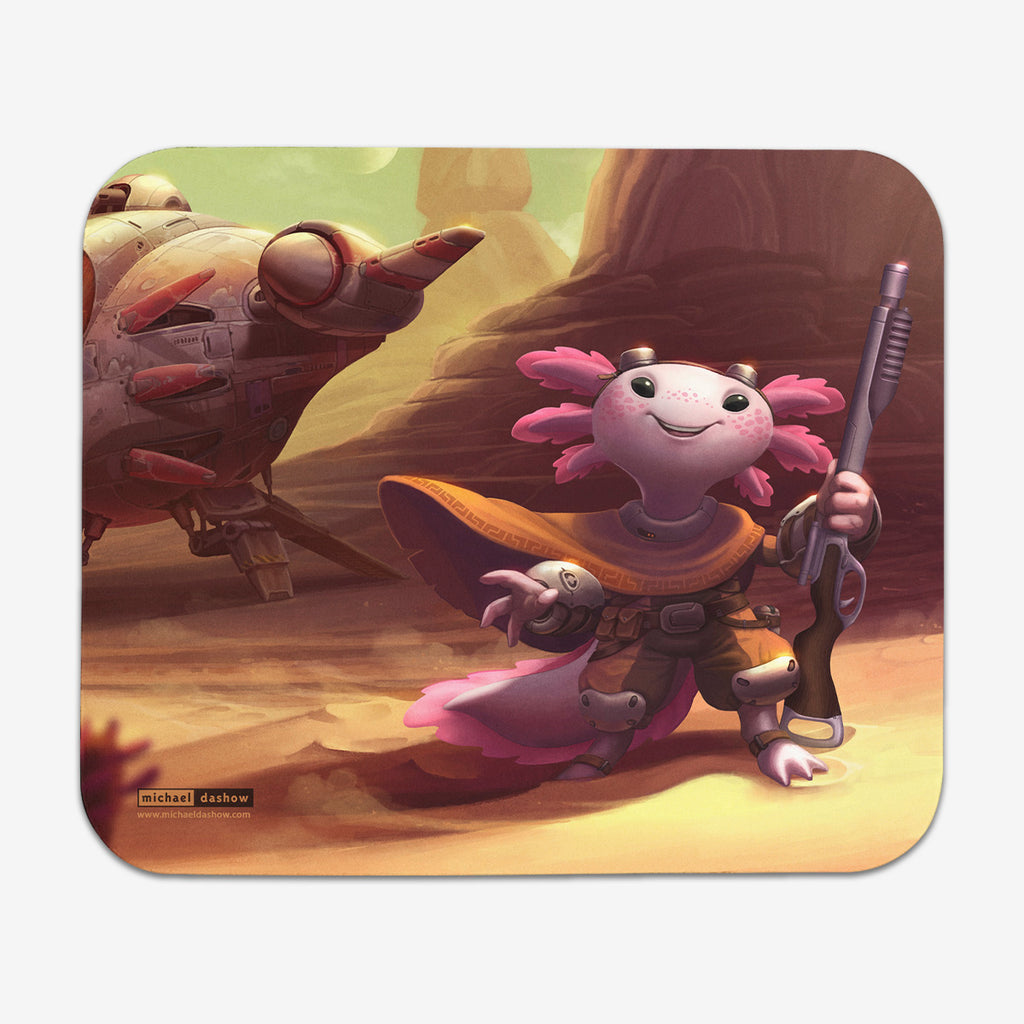 Frontier Axolotl Mousepad