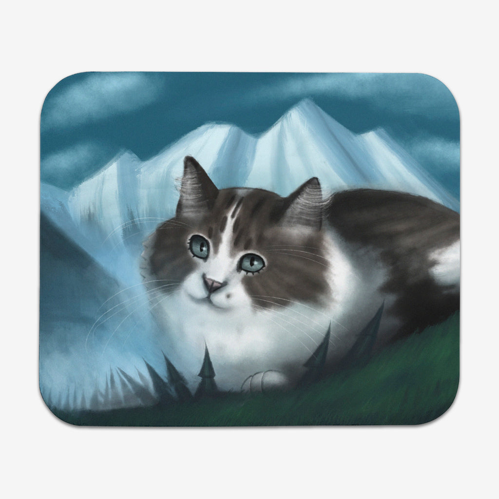 Wild Mountain Cat Mousepad