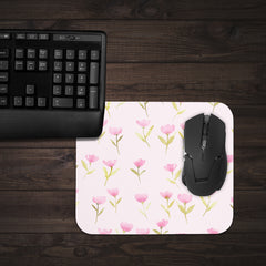 Tulip Cluster Pink Mousepad