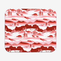 Whimsical Dino Wilderness Mousepad