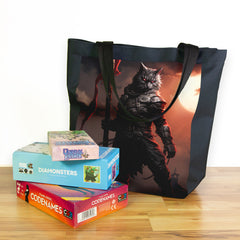 Cat Warrior Day Tote