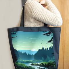 Peaceful Retreat Day Tote
