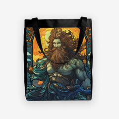 Poseidon Stained Glass Day Tote