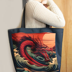 Red Wave Day Tote