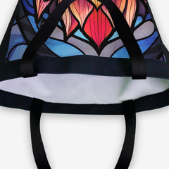 Stained Glass Lotus Day Tote
