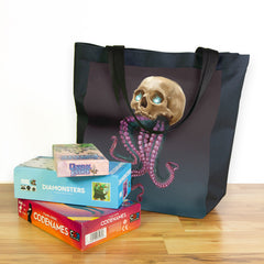 Skull and Tentacles Day Tote