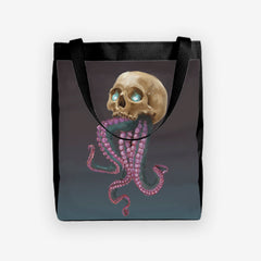 Skull and Tentacles Day Tote