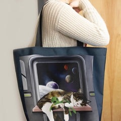 Space Cat Day Tote