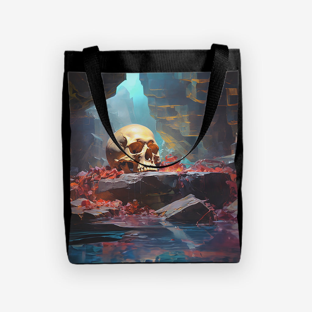 Cave Skull Day Tote