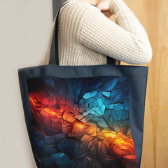 Fire Fracture Day Tote