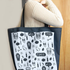 Halloween Doodle Day Tote