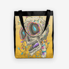 The Fall Colors Skull Day Tote