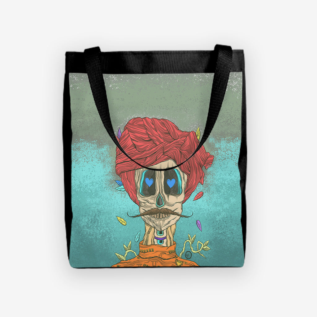 The Red Rural Turban Day Tote