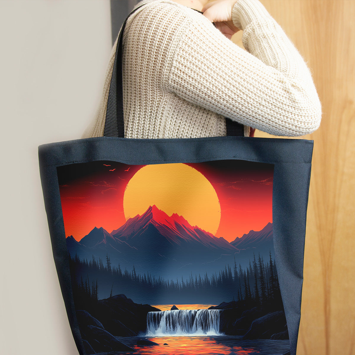 Lake Sunrise Day Tote Inked Gaming
