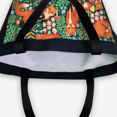 Little Foxes in a Fantasy Forest Day Tote