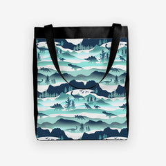 Whimsical Dino Wilderness Day Tote